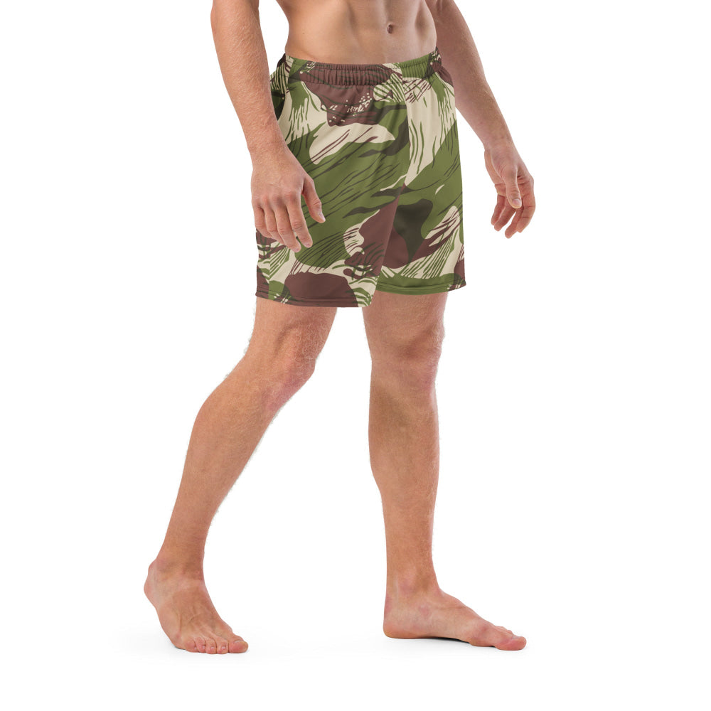 Rhodesian Brushstroke Adder/Adro CAMO swim trunks - Mens Swim Trunks