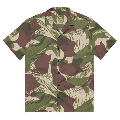 Rhodesian Brushstroke Adder/Adro CAMO Unisex button shirt - 2XS - Button Shirt