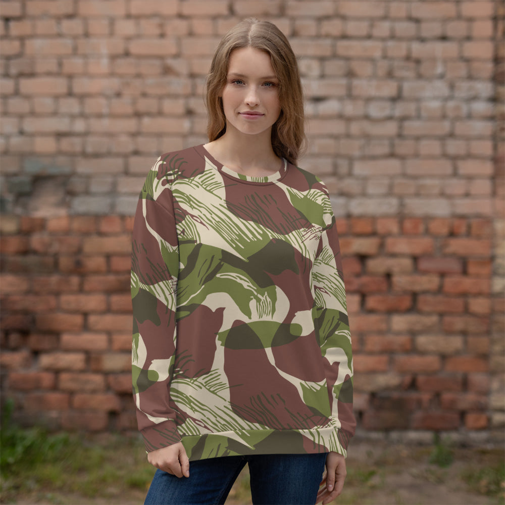 Rhodesian Brushstroke Adder/Adro CAMO Unisex Sweatshirt