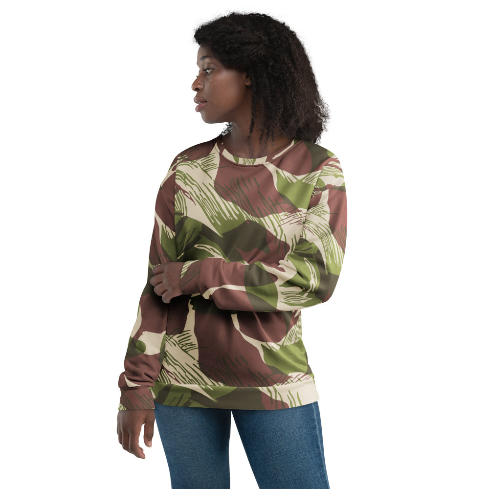 Rhodesian Brushstroke Adder/Adro CAMO Unisex Sweatshirt