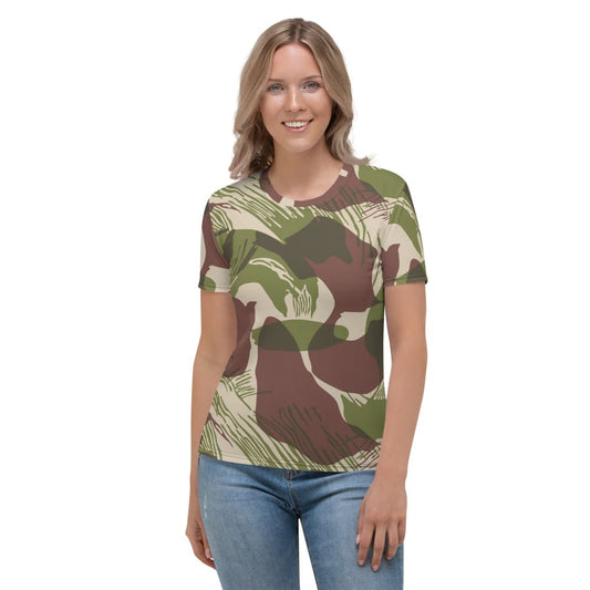 Rhodesian Brushstroke Adder/Adro CAMO Women’s T-shirt - XS - Womens T-Shirt