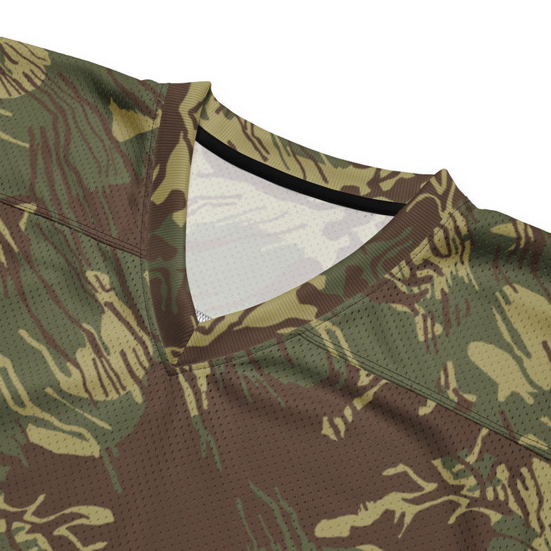 Brushstroke Rhodesian CAMO Unisex American Football Jersey