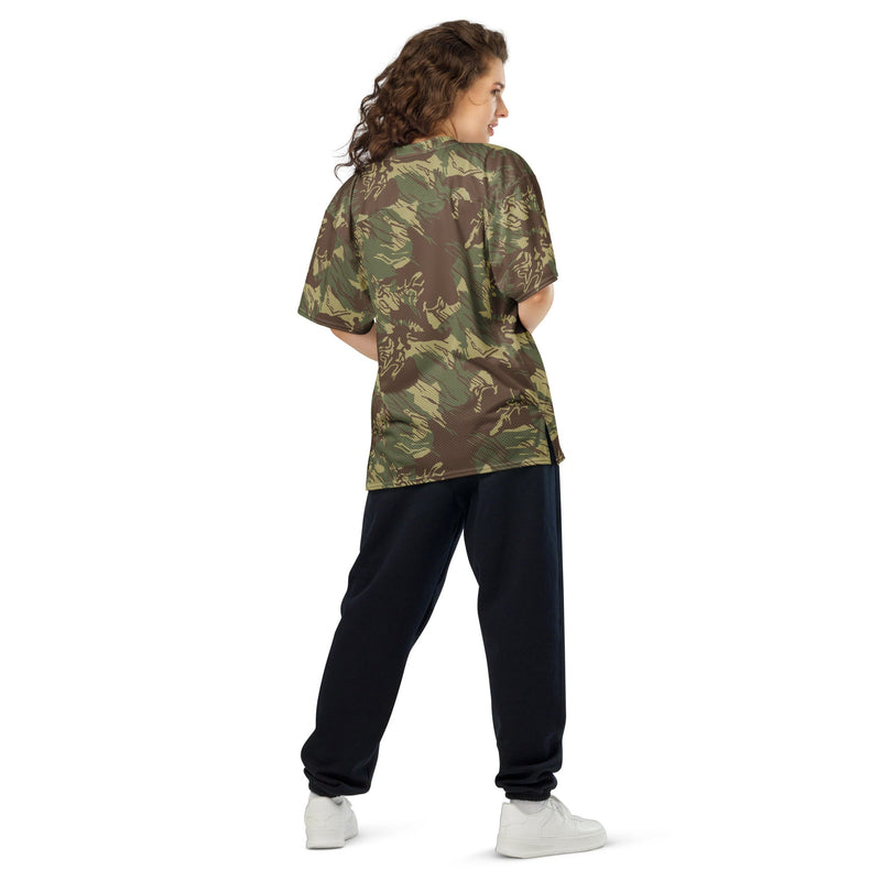 Brushstroke Rhodesian CAMO Unisex American Football Jersey