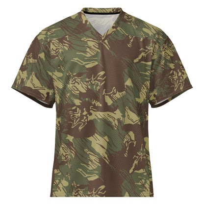Rhodesian Brushstroke CAMO American football jersey - 2XS - Football Jersey