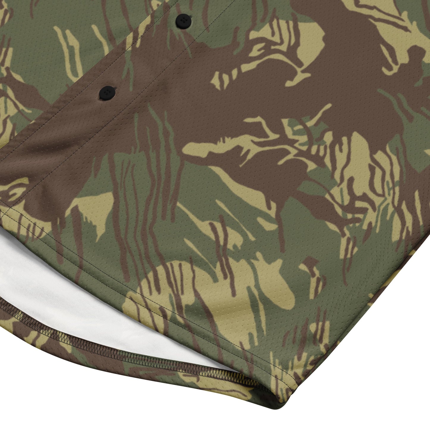 Rhodesian Brushstroke CAMO baseball jersey - Baseball Jerseys