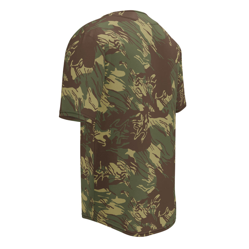Brushstroke Rhodesian CAMO Unisex Baseball Jersey
