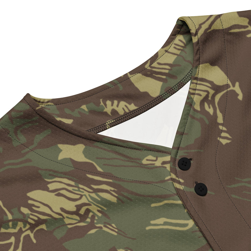 Brushstroke Rhodesian CAMO Unisex Baseball Jersey