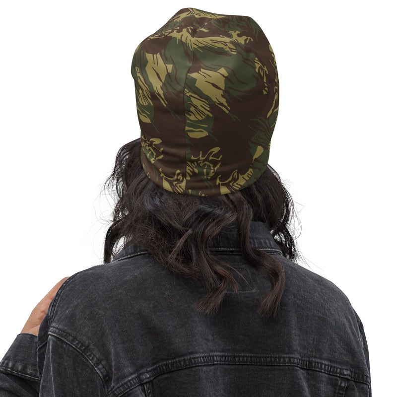 Brushstroke Rhodesian CAMO Beanie - Head