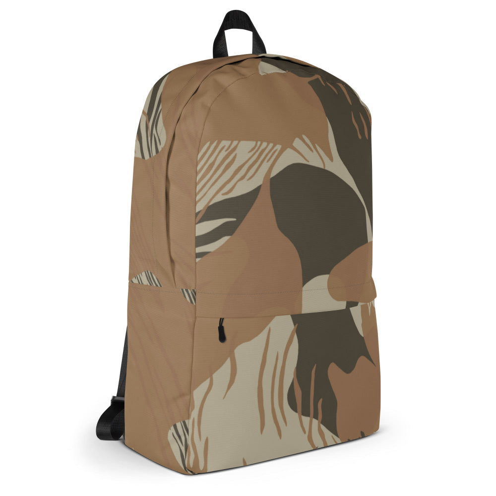 Rhodesian Brushstroke Brown CAMO Backpack