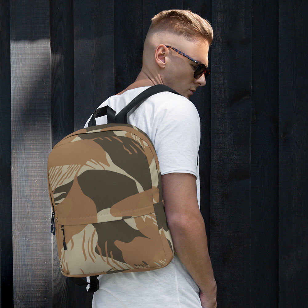 Rhodesian Brushstroke Brown CAMO Backpack