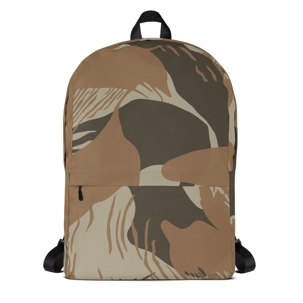 Rhodesian Brushstroke Brown CAMO Backpack