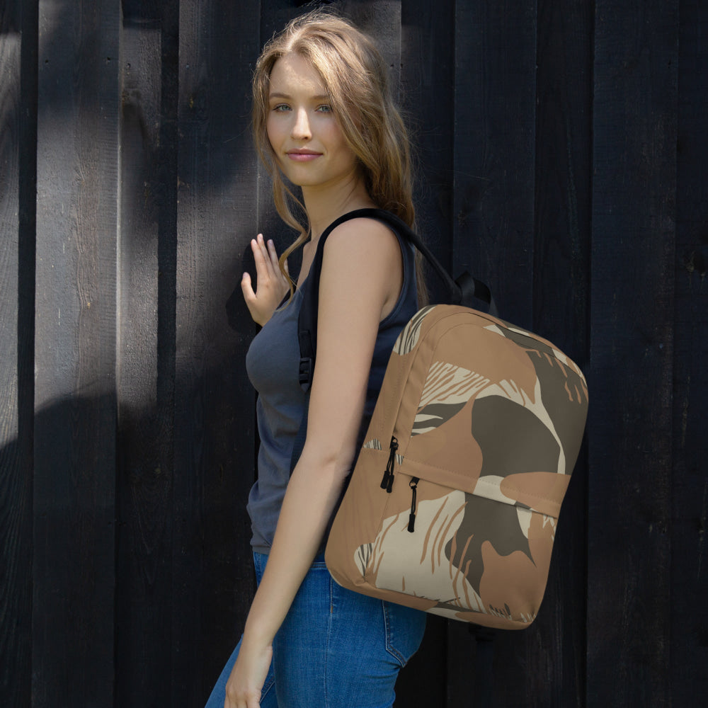 Rhodesian Brushstroke Brown CAMO Backpack