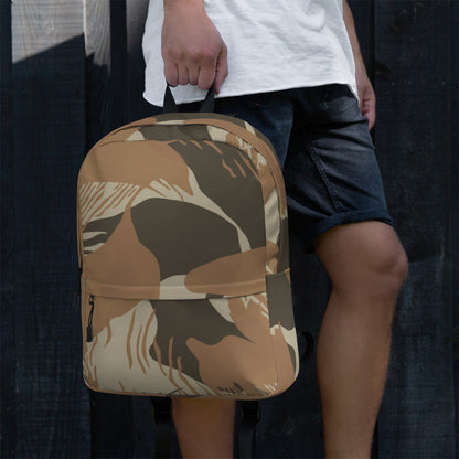 Rhodesian Brushstroke Brown CAMO Backpack