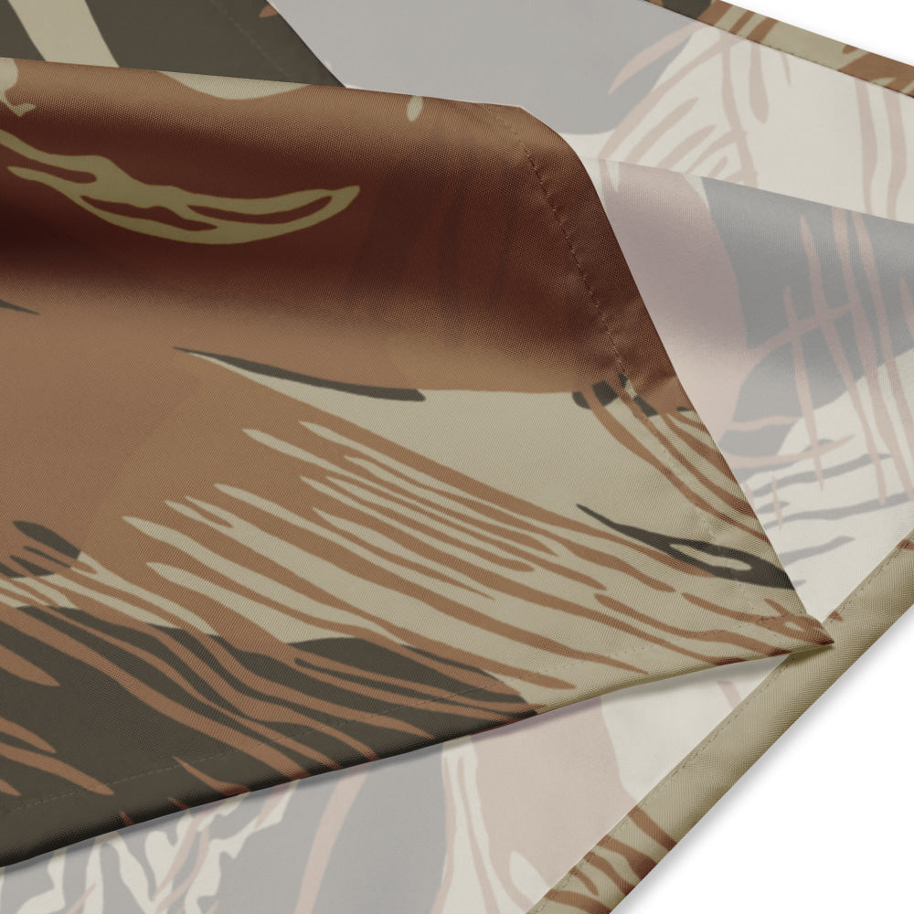 Rhodesian Brushstroke Brown CAMO bandana - Bandana