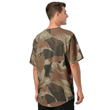 Rhodesian Brushstroke Brown CAMO baseball jersey