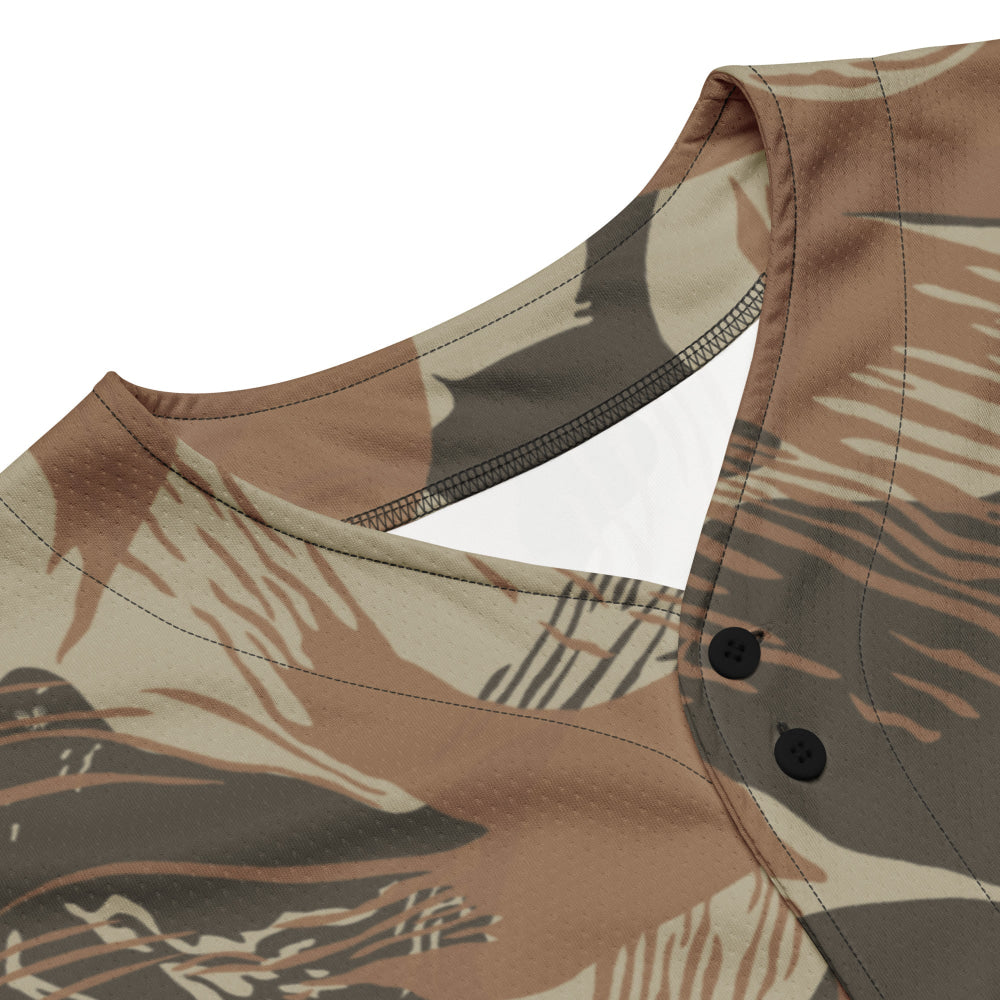 Rhodesian Brushstroke Brown CAMO baseball jersey