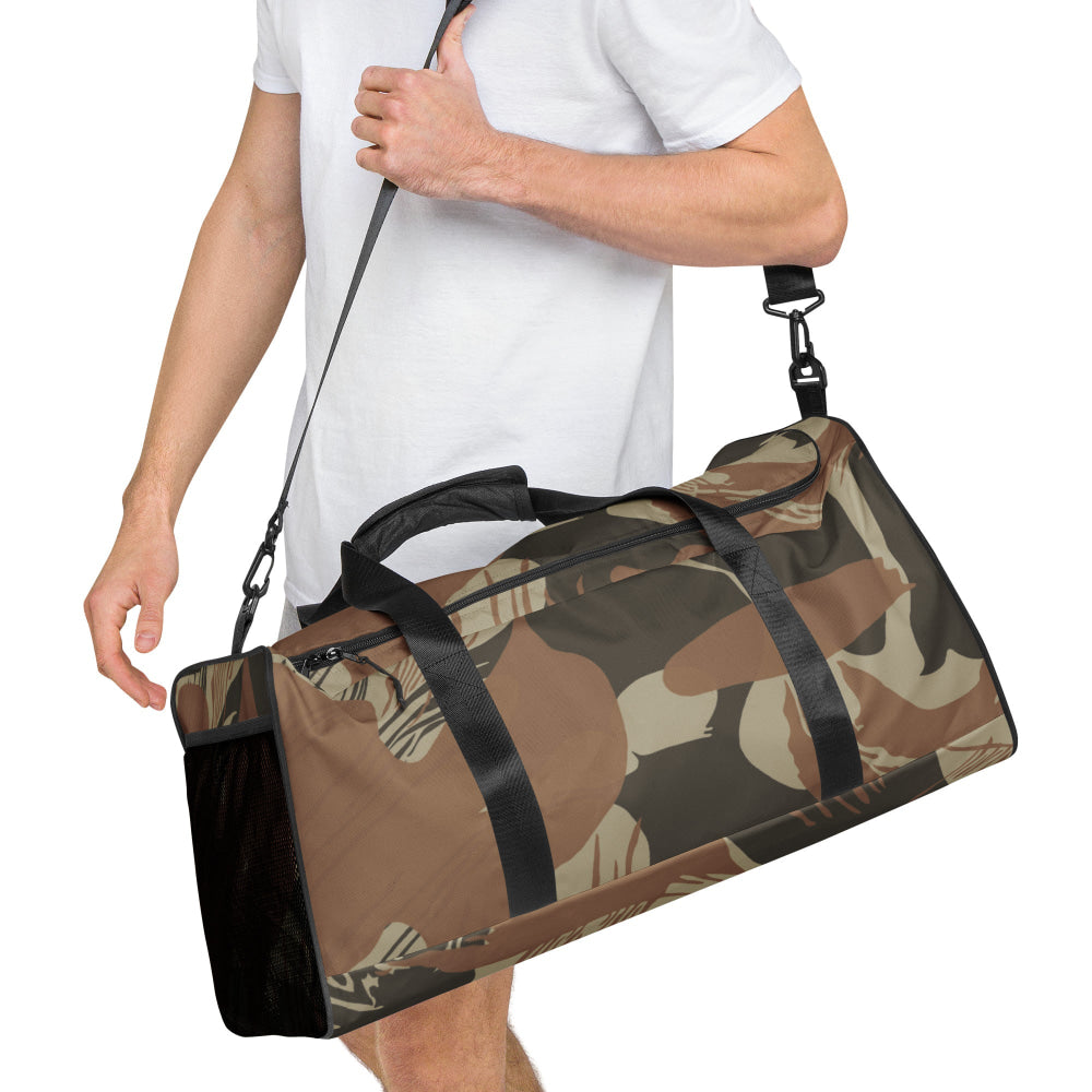 Rhodesian Brushstroke Brown CAMO Duffle bag - Bag