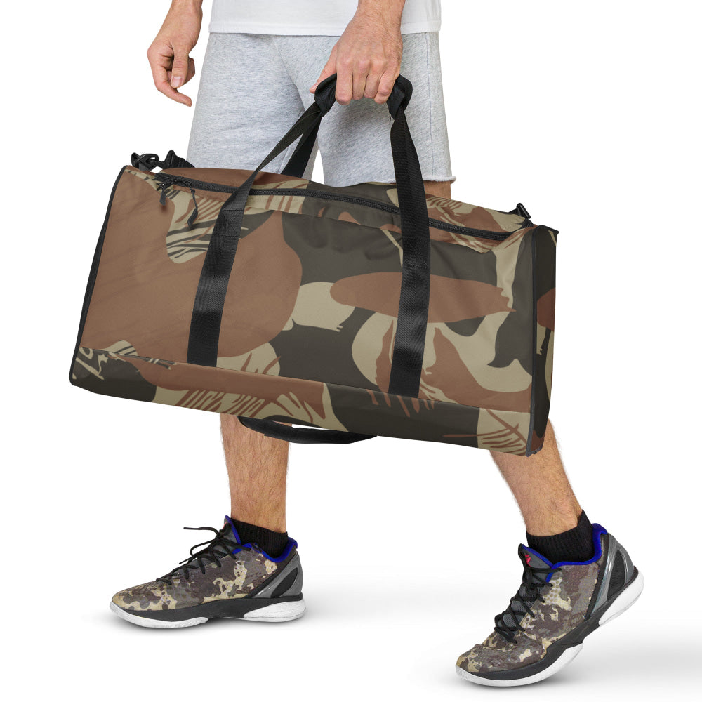 Rhodesian Brushstroke Brown CAMO Duffle bag - Bag