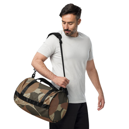 Rhodesian Brushstroke Brown CAMO gym bag - Gym Bag