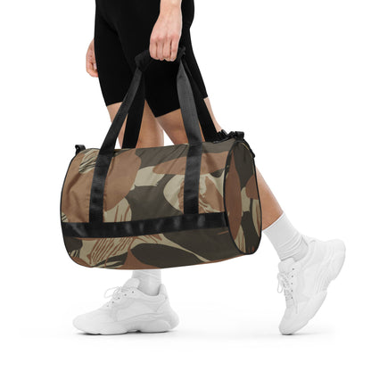 Rhodesian Brushstroke Brown CAMO gym bag - Gym Bag