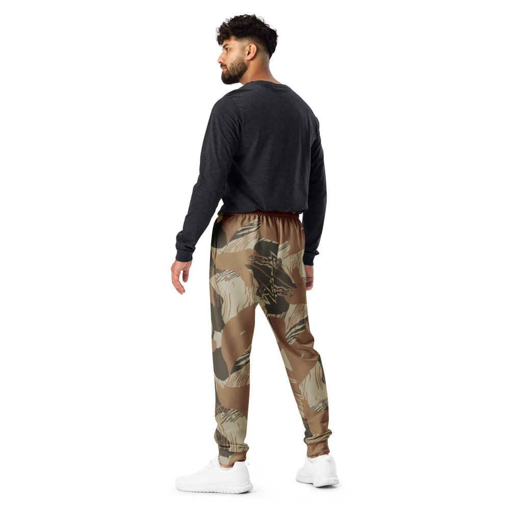 Rhodesian Brushstroke Brown CAMO Men’s Joggers - Mens