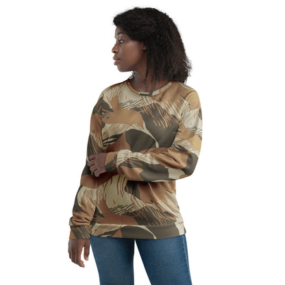 Rhodesian Brushstroke Brown CAMO Unisex Sweatshirt