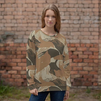 Rhodesian Brushstroke Brown CAMO Unisex Sweatshirt