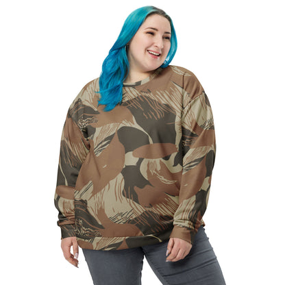 Rhodesian Brushstroke Brown CAMO Unisex Sweatshirt