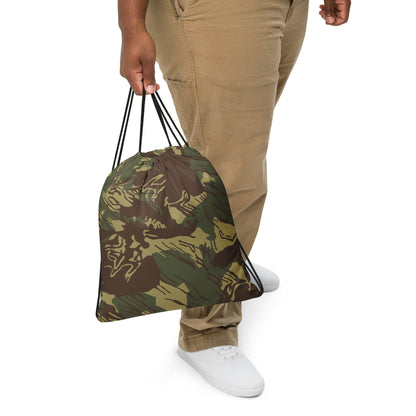 Rhodesian Brushstroke CAMO Drawstring Bag - Bags