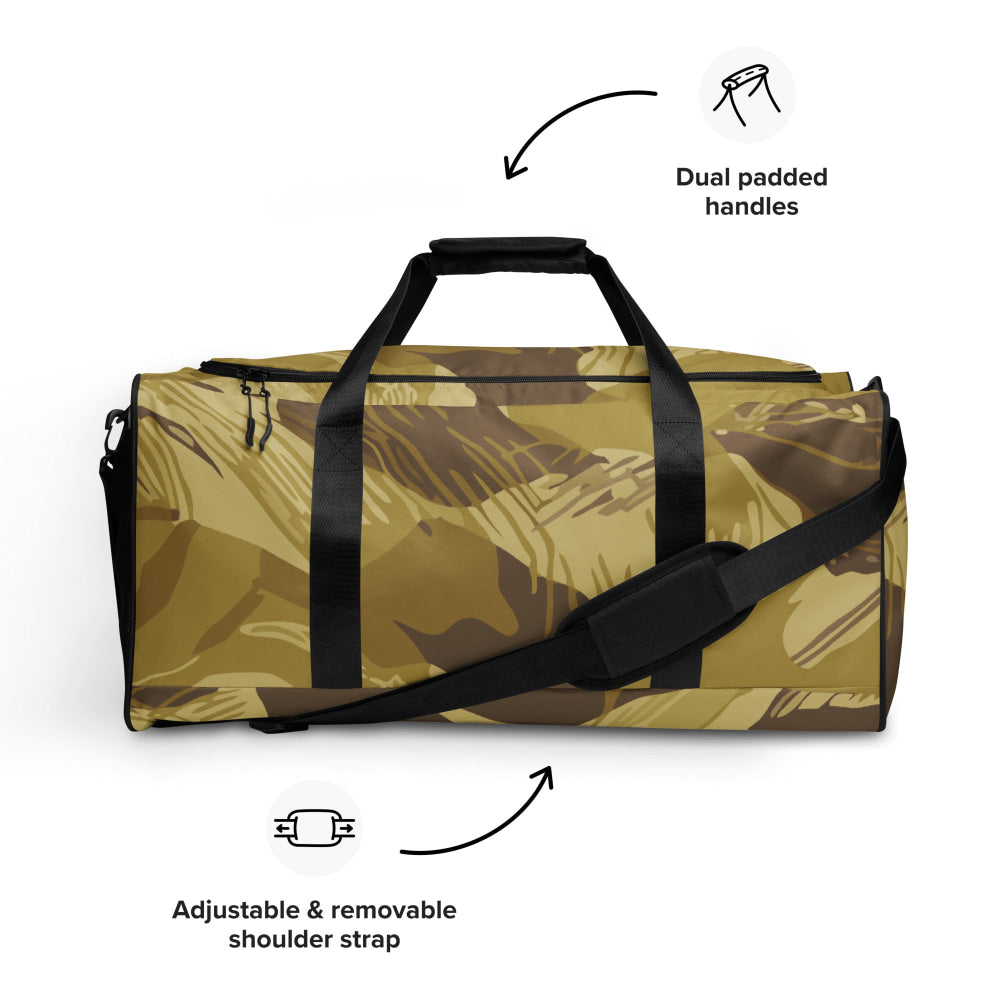 Rhodesian Brushstroke Dry Season CAMO Duffle bag - Bag