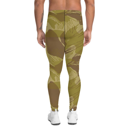 Rhodesian Brushstroke Dry Season CAMO Men’s Leggings - Mens