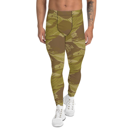 Rhodesian Brushstroke Dry Season CAMO Men’s Leggings - XS - Mens