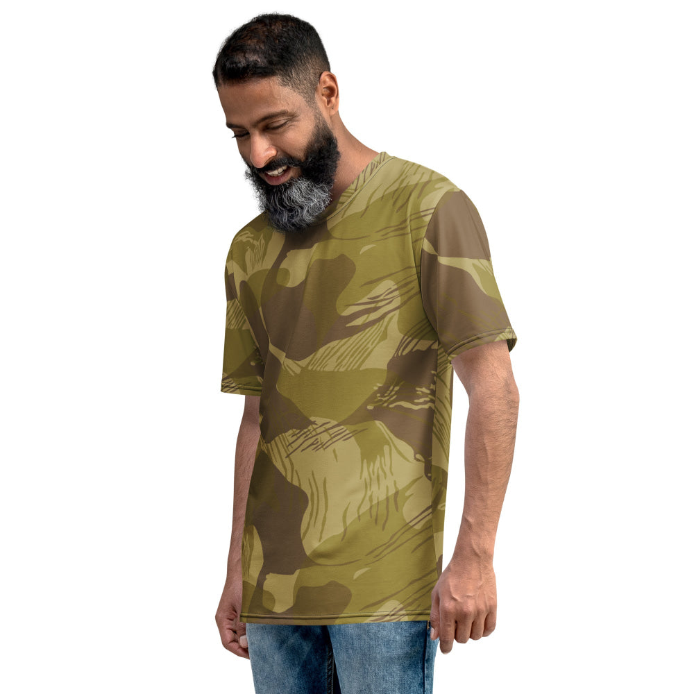 Rhodesian Brushstroke Dry Season CAMO Men’s t-shirt - Mens T-Shirt