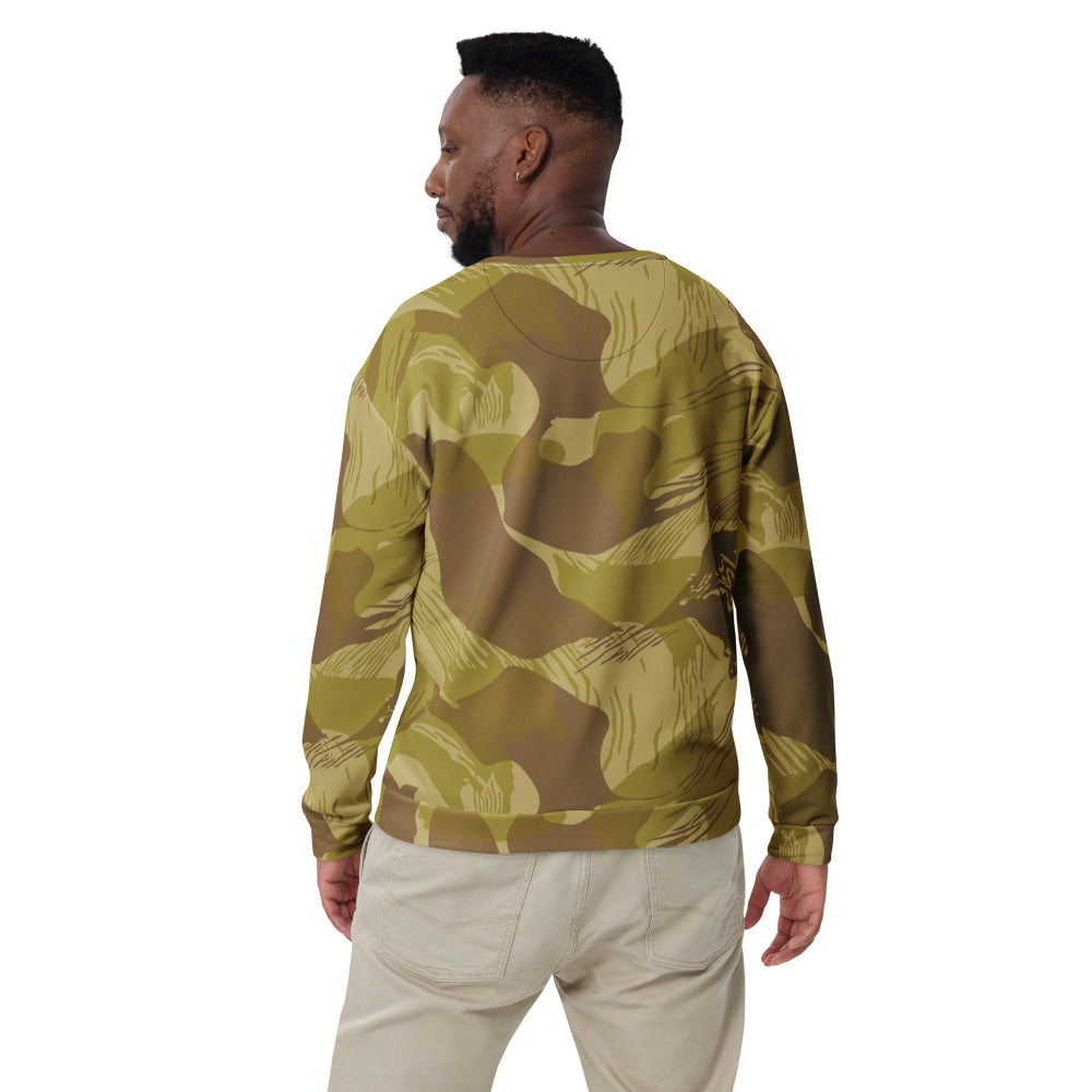 Rhodesian Brushstroke Dry Season CAMO Unisex Sweatshirt