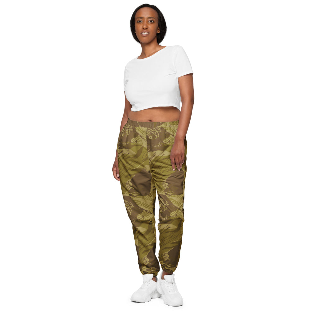 Rhodesian Brushstroke Dry Season CAMO Unisex track pants - Track Pants