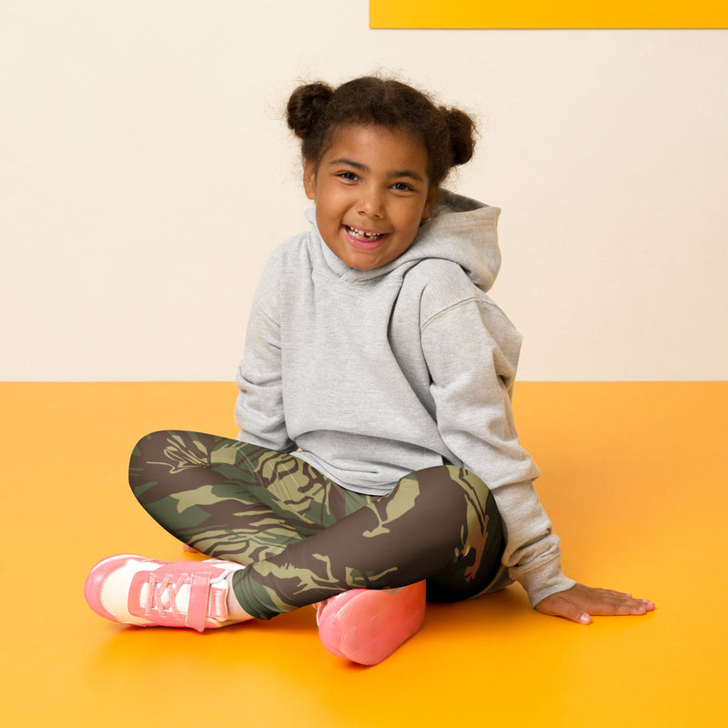 Brushstroke Rhodesian CAMO Kids Leggings - 2T