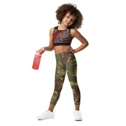 Brushstroke Rhodesian CAMO Kids Leggings