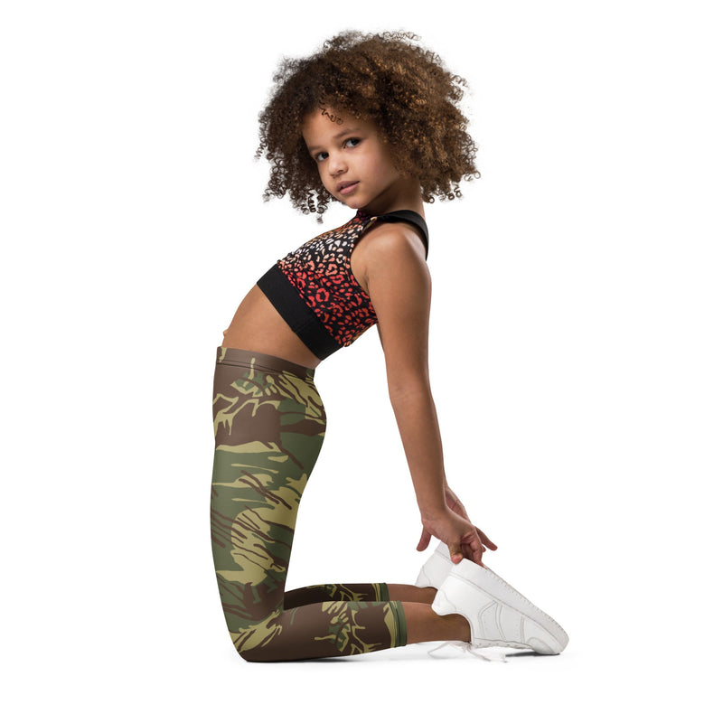 Brushstroke Rhodesian CAMO Kids Leggings