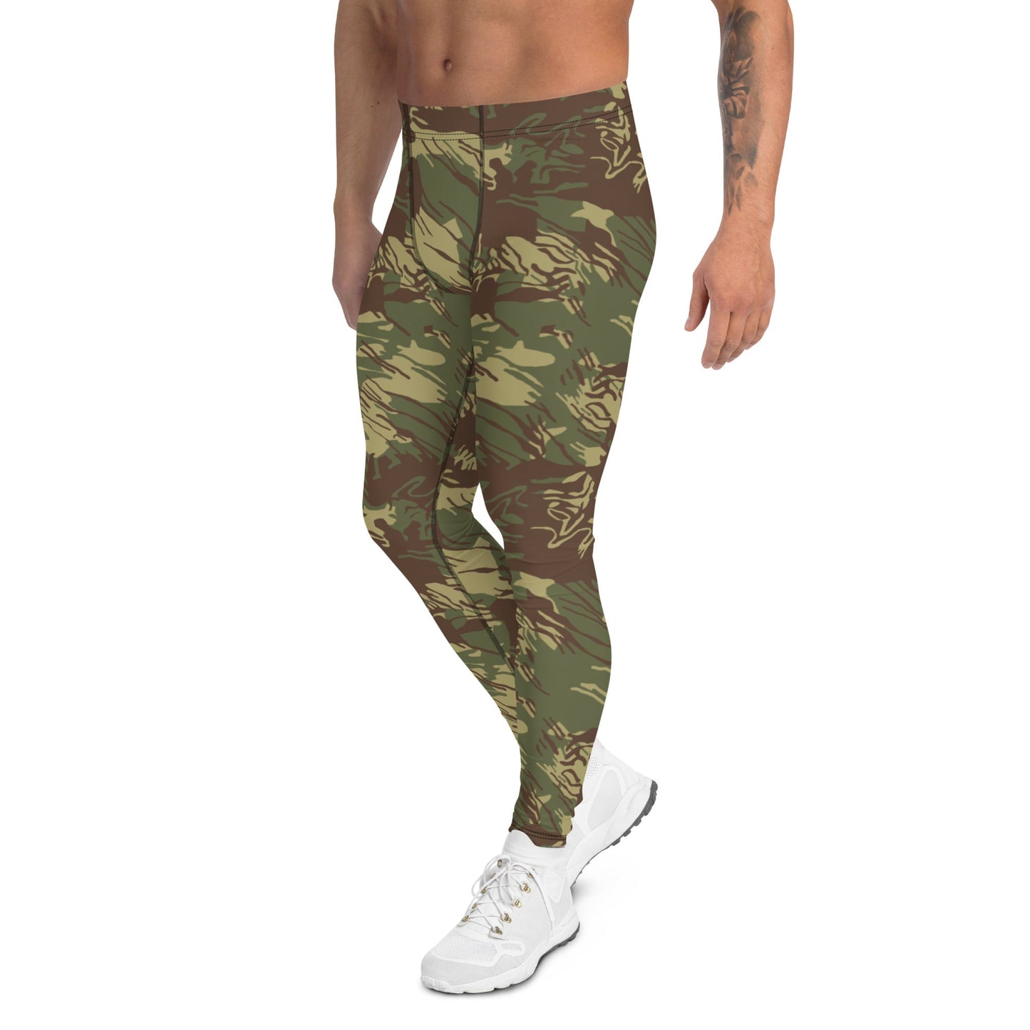 Rhodesian Brushstroke CAMO Mens Leggings