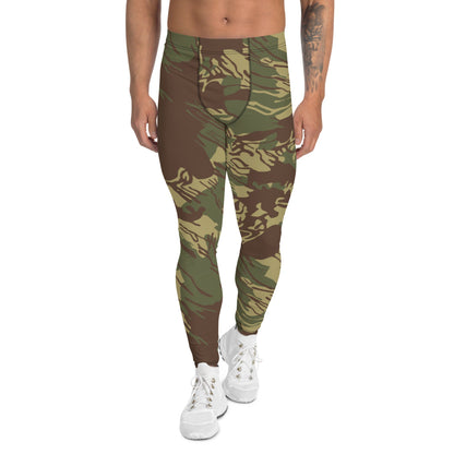 Rhodesian Brushstroke CAMO Men’s Leggings - XS - Mens