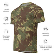 Brushstroke Rhodesian CAMO Mens Short-Sleeve Rash Guard