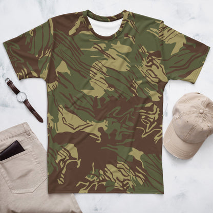 Rhodesian Brushstroke CAMO Men’s T-shirt - XS - Mens T-Shirt