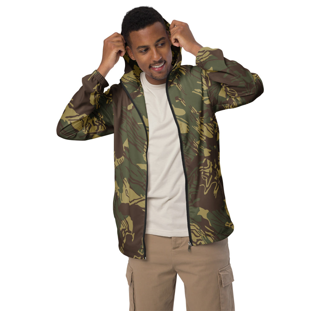 Rhodesian Brushstroke CAMO Men’s windbreaker - Mens Windbreaker