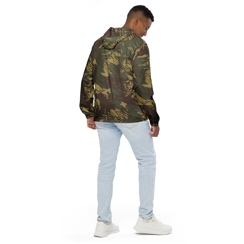 Rhodesian Brushstroke CAMO Men’s windbreaker - Mens Windbreaker