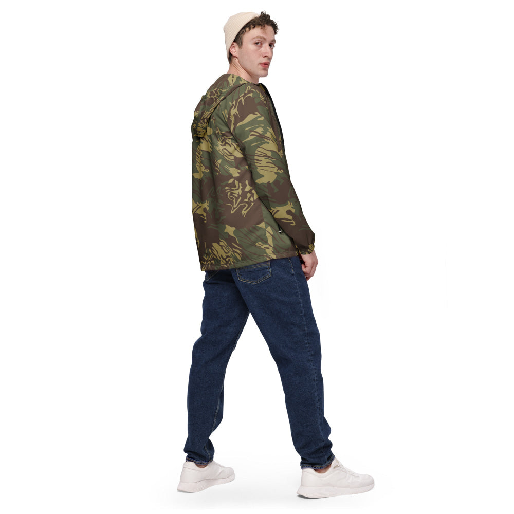 Rhodesian Brushstroke CAMO Men’s windbreaker - Mens Windbreaker