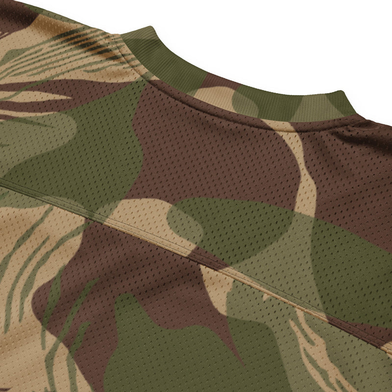 Brushstroke Multi-Terrain Rhodesian CAMO Unisex American Football Jersey