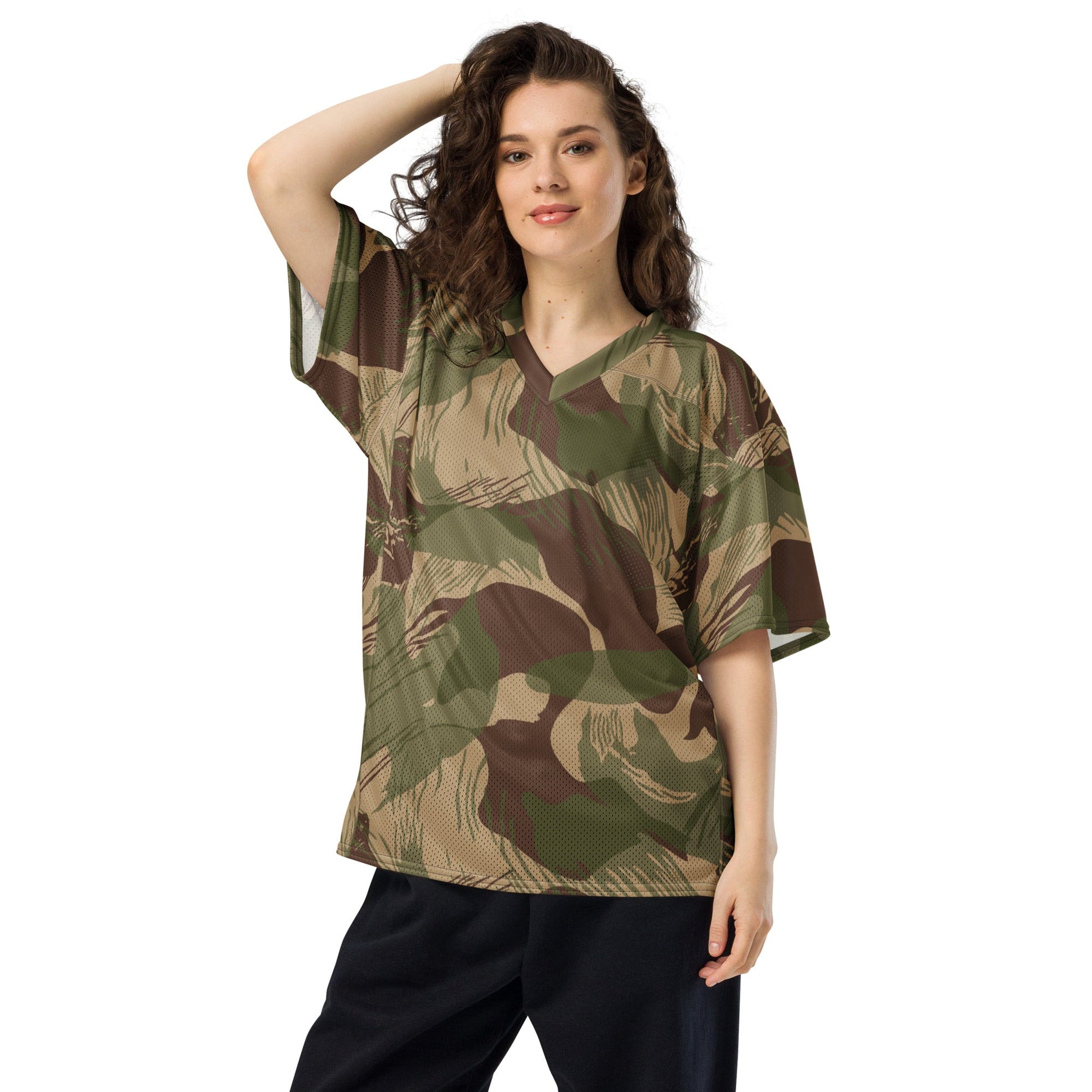 Rhodesian Brushstroke Multi-terrain CAMO Unisex American Football Jersey