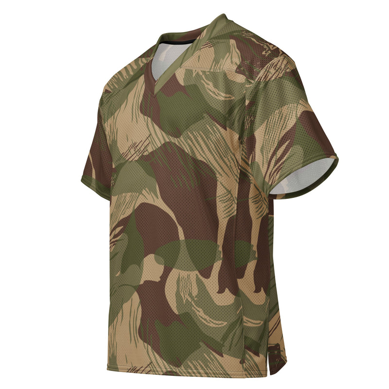 Brushstroke Multi-Terrain Rhodesian CAMO Unisex American Football Jersey