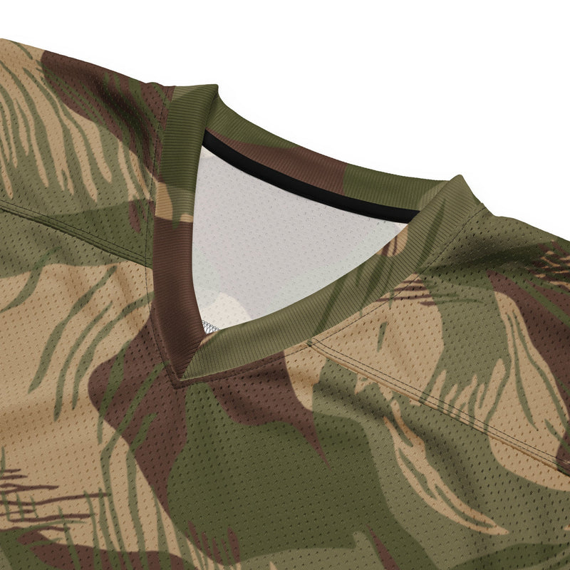 Brushstroke Multi-Terrain Rhodesian CAMO Unisex American Football Jersey