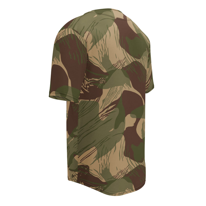 Brushstroke Multi-Terrain Rhodesian CAMO Unisex Baseball Jersey